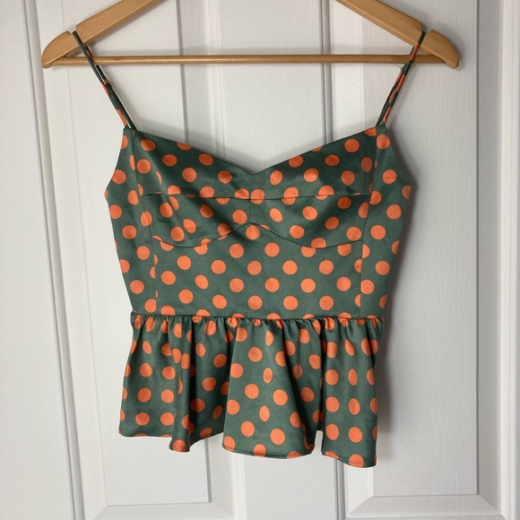 Zara Bustier Peplum Camisole - Picture 3 of 10